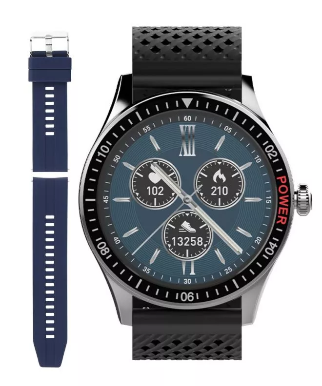 Smartwatch για Γυναίκες και Άνδρες Vector Smart Stylish + πρόσθετο λουράκι Vector Smart VCTR-34-01-BKB