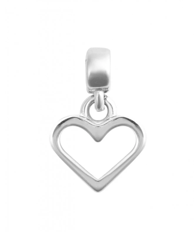 Κρεμάστρα Daniel Wellington Heart Contour Charm Silver DW00401053
