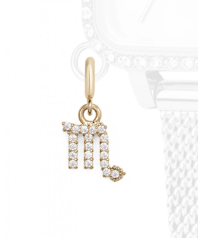 Κρεμάστρα Daniel Wellington Charm Gold Scorpio DW01500008