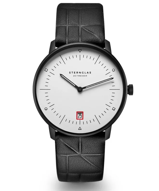 Ρολόι Ανδρικά Sternglas Naos Edition Bauhaus III LTD S01-NAB15-EB09
