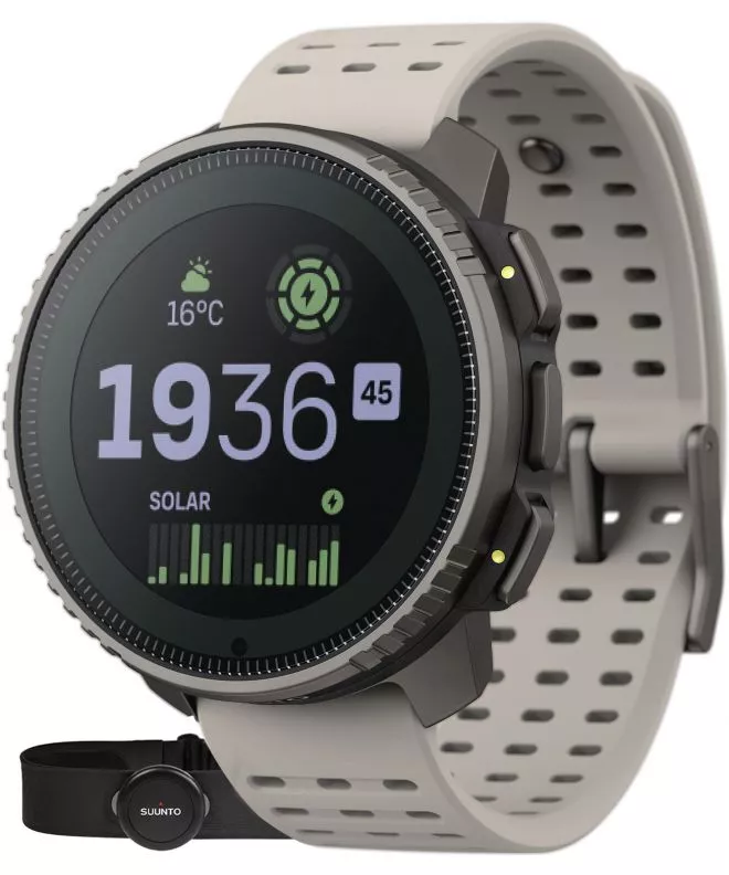 Αθλητικό Ρολόι Για Γυναίκες Και Άνδρες Suunto Vertical Titanium Solar Sand [Sapphire Glass] SS050860000HR