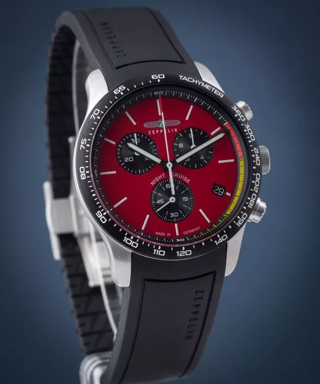 Ρολόι Ανδρικά Zeppelin Night Cruise Chronograph 7288-5-KB