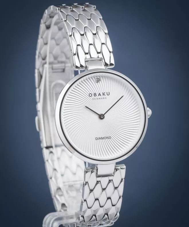 Ρολόι Γυναικεία Obaku Diamant Brace V256LXCISC