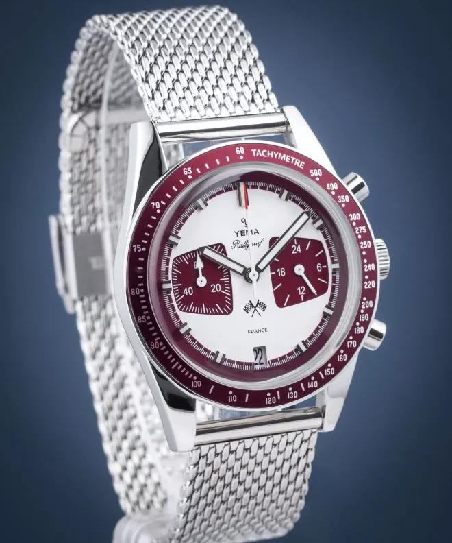 Ρολόι Ανδρικά Yema Rallygraf Chronograph Meca-Quartz YMHF1580-LM