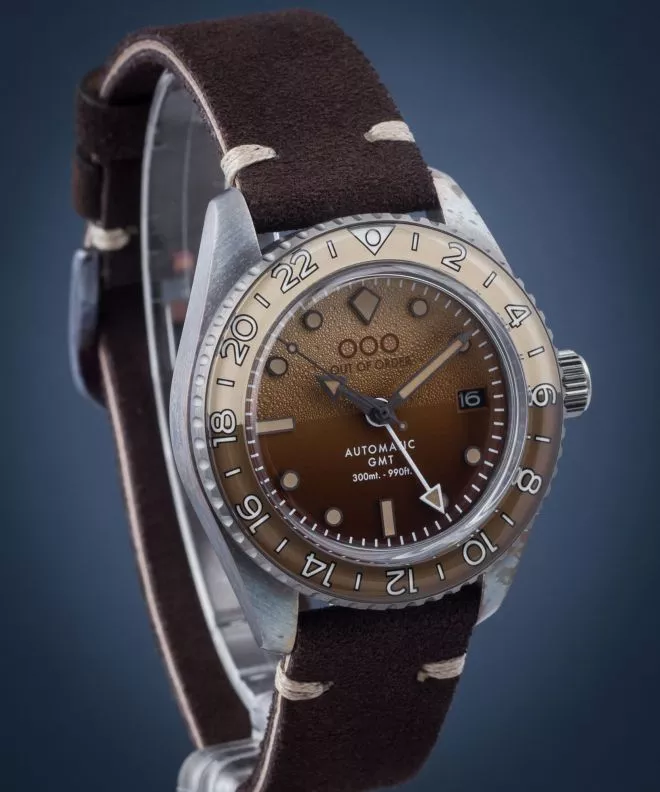Ρολόι για Γυναίκες και Άνδρες Out of Order Shaker Irish Coffee Automatic GMT OOO.001-25.IC