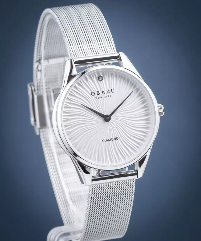 Ρολόι Γυναικεία Obaku Smykke Silver V297LXCIMC