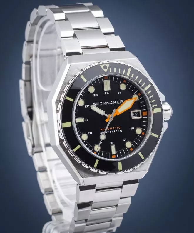 Ρολόι Ανδρικά Spinnaker Dumas Classic Black Automatic Limited Edition SP-5081-FF