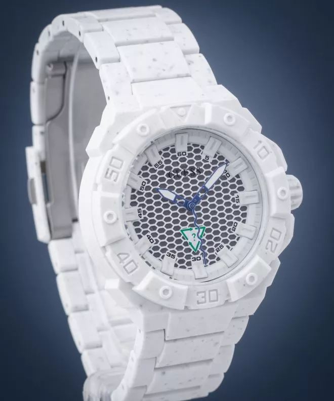 Ρολόι για Γυναίκες και Άνδρες Guess Pacific Eco Tide Ocean Plastic GW0507G2