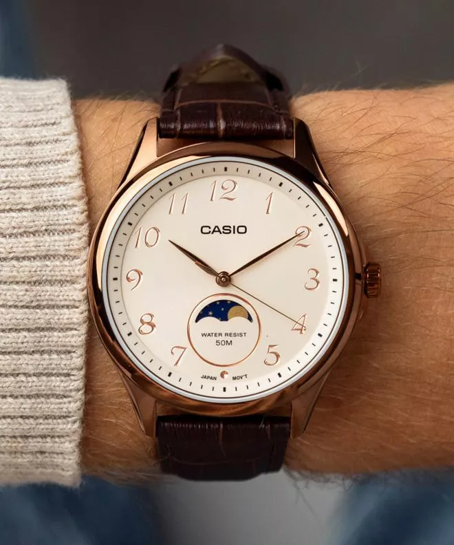 Ρολόι Ανδρικά Casio Classic Moonphase MTP-M110RL-5AER