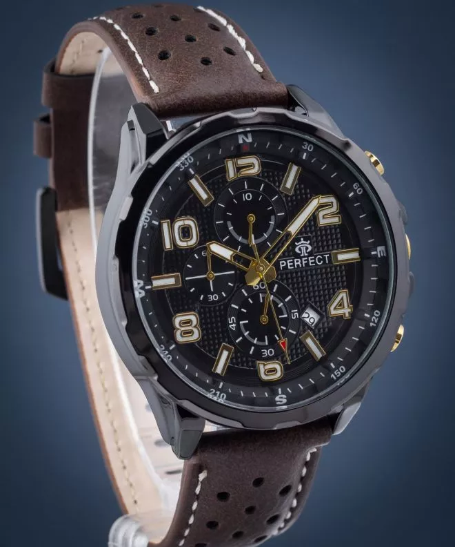 Ρολόι Ανδρικά Perfect Chronograf PF00387