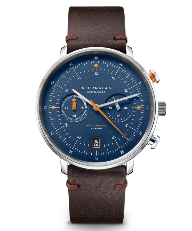 Ρολόι Ανδρικά Sternglas Hamburg Ed Küstemm Chronograph S01-HC06-VI11