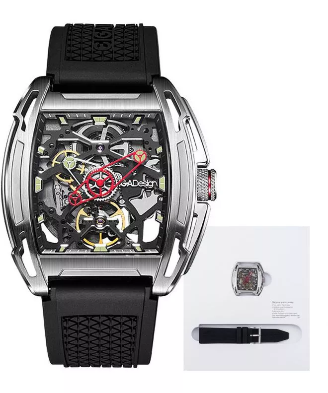 Ρολόι Ανδρικά Ciga Design Z Series Exploration Automatic Z062-SISI-W5BK