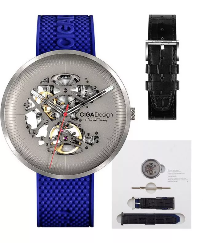 Ρολόι Ανδρικά Ciga Design MY Titanium Skeleton Automatic M031-TITI-W15BU