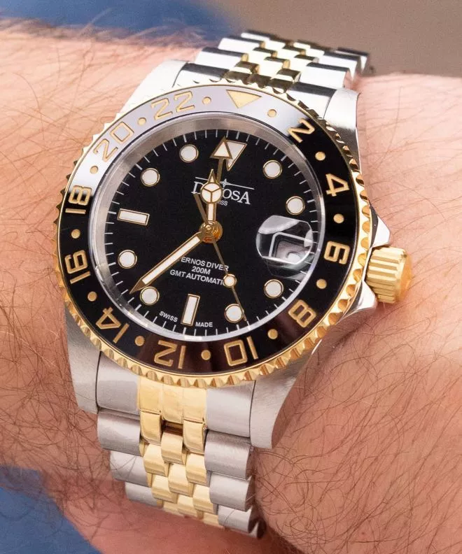 Ρολόι Ανδρικά Davosa Ternos Diver Ceramic GMT 161.591.05