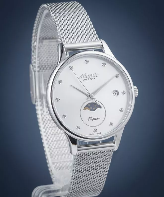 Ρολόι Γυναικεία Atlantic Elegance Moonphase 29040.41.27MB