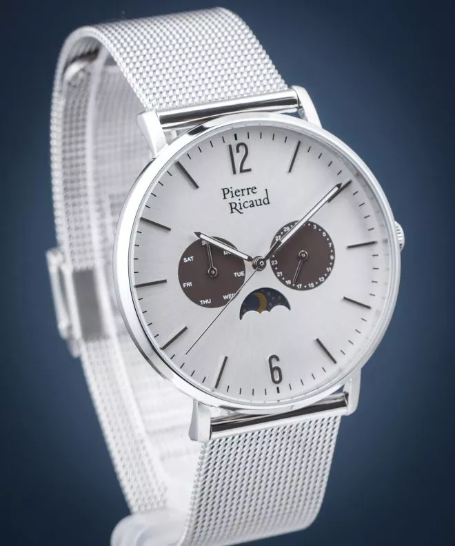 Ρολόι Ανδρικά Pierre Ricaud Moon Phase P60024.5153QF