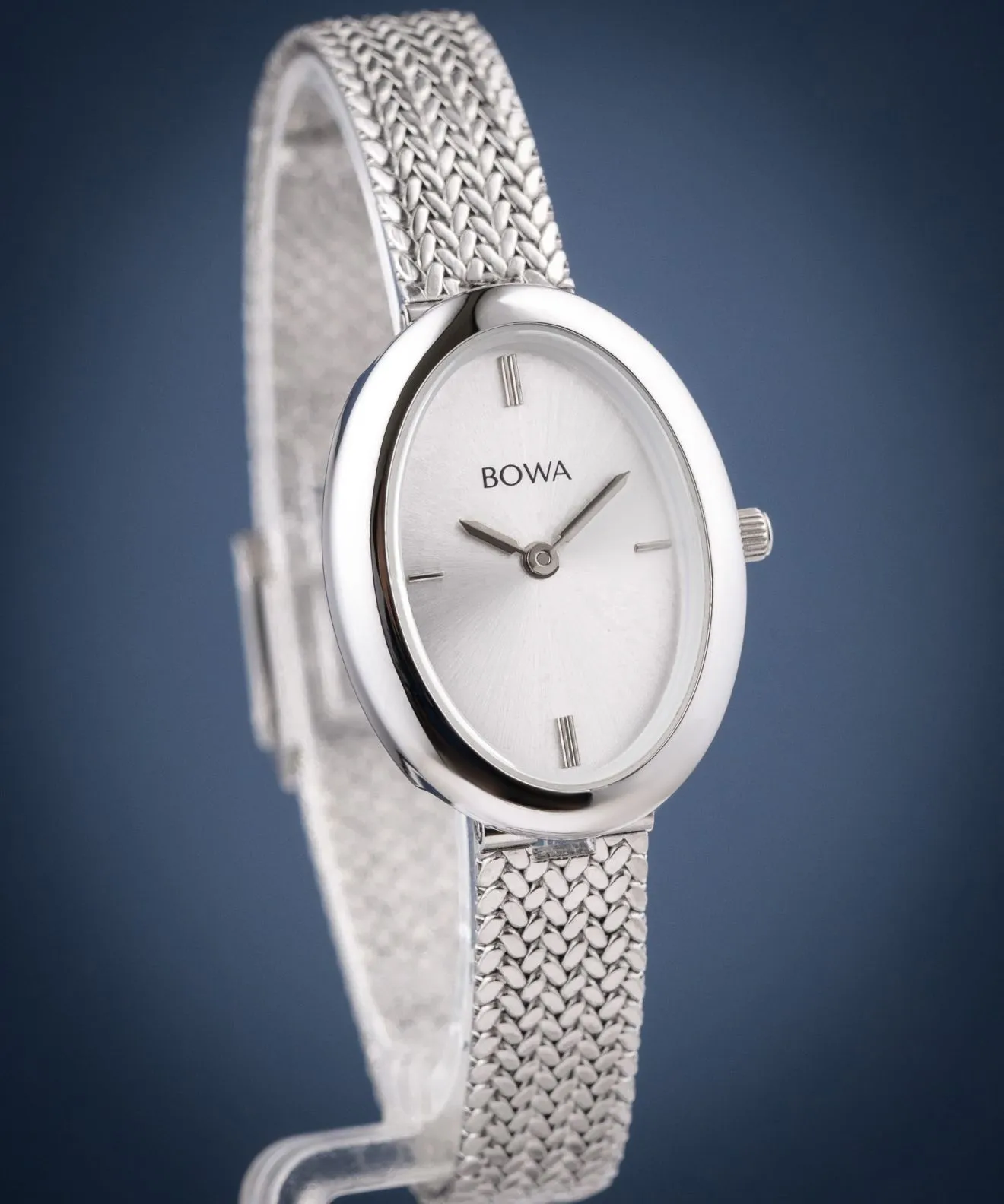 Ρολόι Γυναικεία BOWA Oslo Full Silver Mesh 23 OS235-55-105M