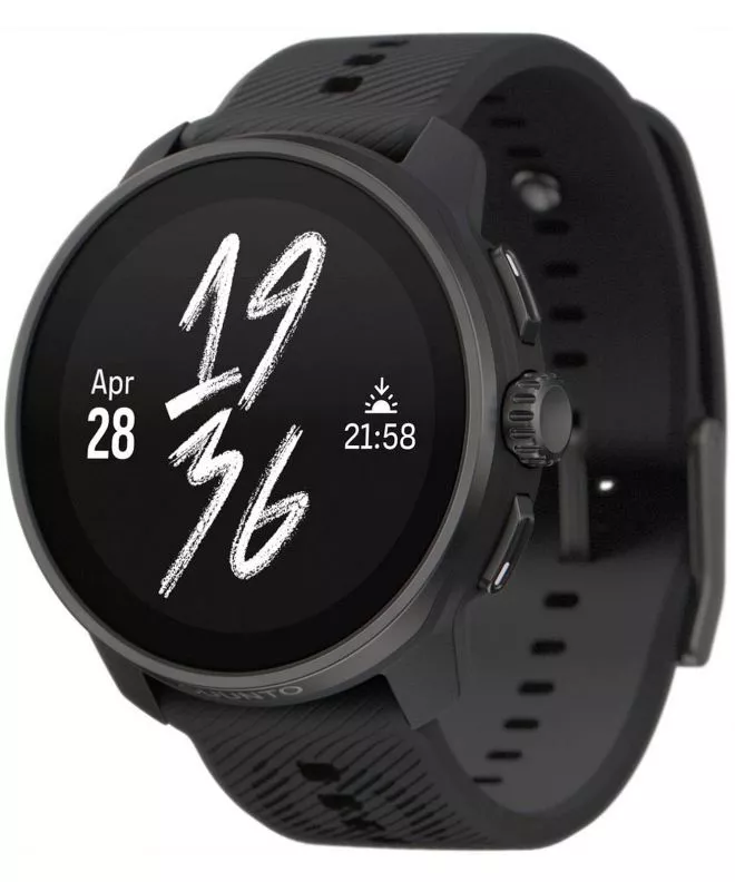 Αθλητικό Ρολόι για Γυναίκες και Άνδρες Suunto Race S All Black SS051013000