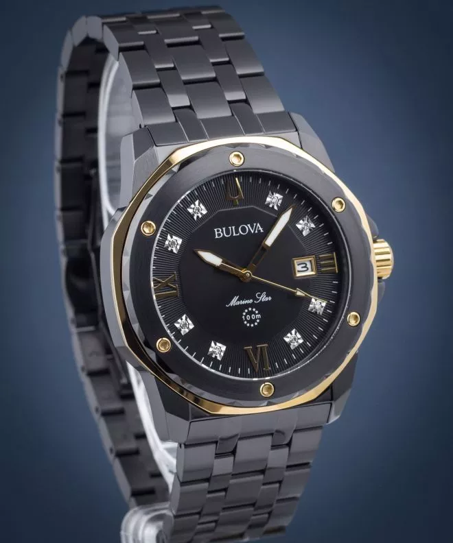 Ρολόι Ανδρικά Bulova Marine Star Diamonds 98D176