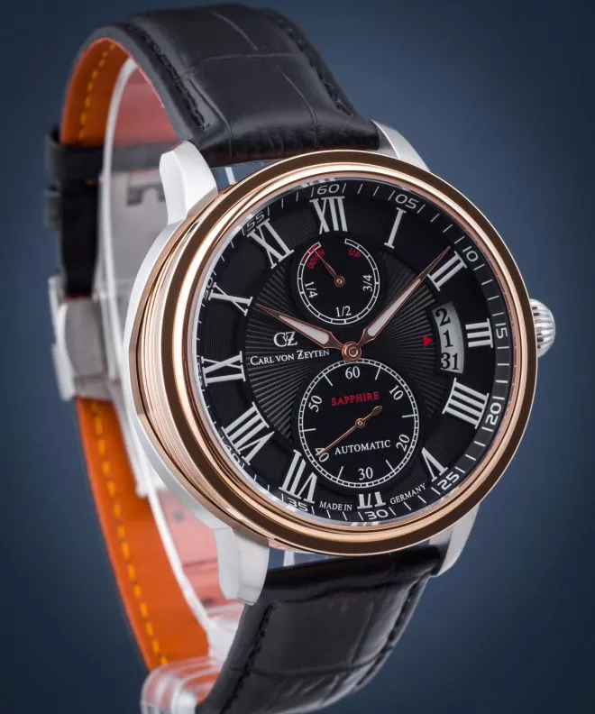Ρολόι Ανδρικά Carl von Zeyten Münstertal Automatic CVZ0082BKS