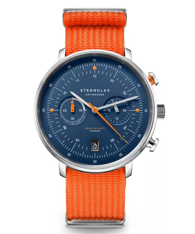 Ρολόι Ανδρικά Sternglas Hamburg Ed Küstemm Chronograph S01-HC06-FI02