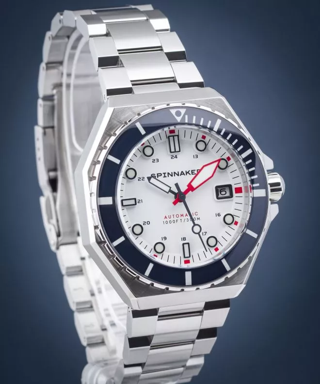 Ρολόι Ανδρικά Spinnaker Dumas Regatta White Automatic Limited Edition SP-5081-HH
