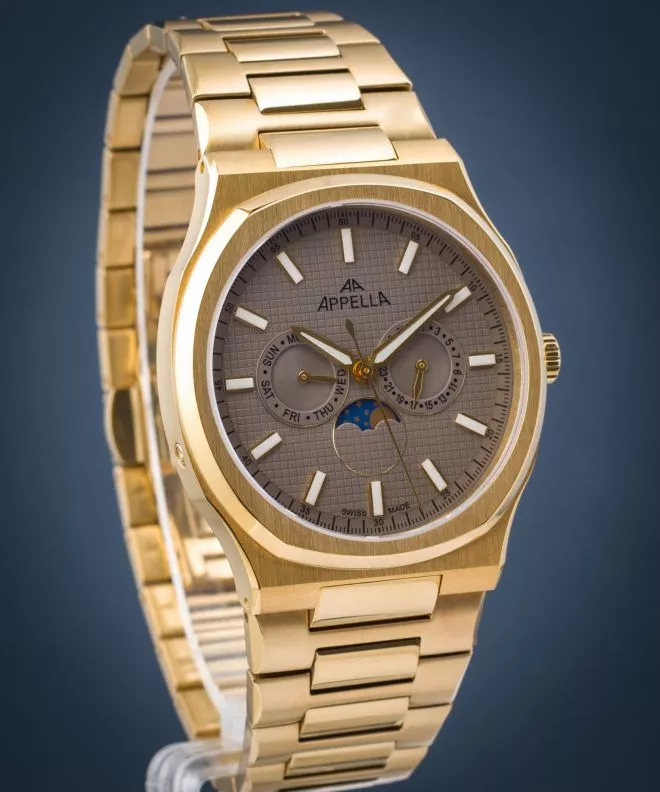 Ρολόι Ανδρικά Appella Moonphase L12006.1117QF