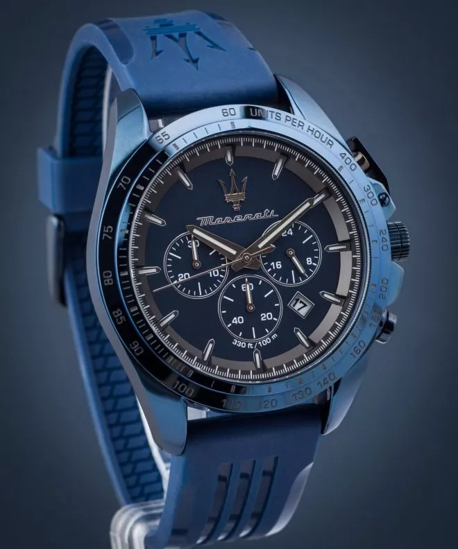 Ρολόι Ανδρικά Maserati Traguardo Chronograph Blue Edition R8871612042