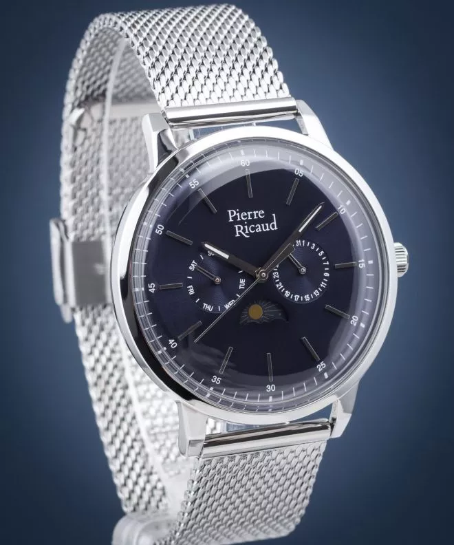 Ρολόι Ανδρικά Pierre Ricaud Moonphase P97258.5115QF