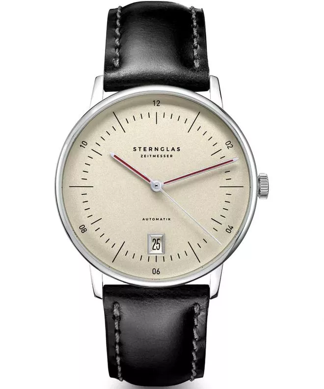 Ρολόι Ανδρικά Sternglas Naos Automatik Oxford Limited Edition S02-NAO26-MO01 (S02-NAO26-BR02)