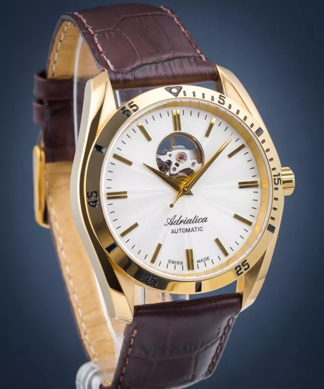 Ρολόι Ανδρικά Adriatica Open Heart Automatic A8202.1B13AO