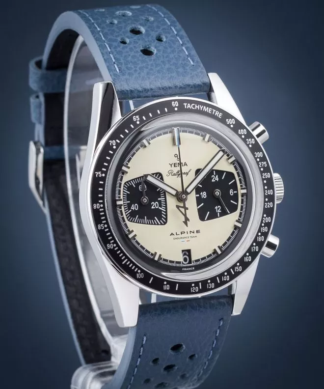 Ρολόι Ανδρικά Yema Rallygraf Meca Quartz Alpine Endurance Team YMHF1581ALP-BG