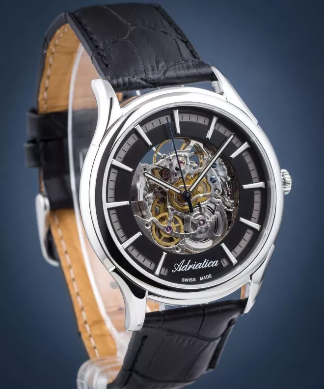 Ρολόι Ανδρικά Adriatica Automatic Skeleton SET A8328.5216SA