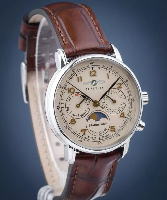 Ρολόι Γυναικεία Zeppelin Mediterranee Moonphase Lady 9637-5