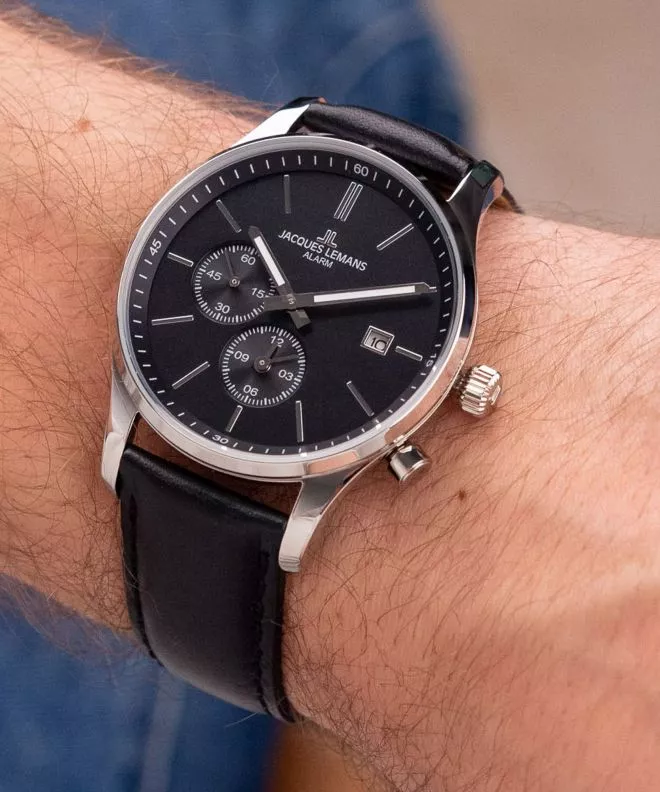 Ρολόι Ανδρικά Jacques Lemans London Alarm 1-2125A