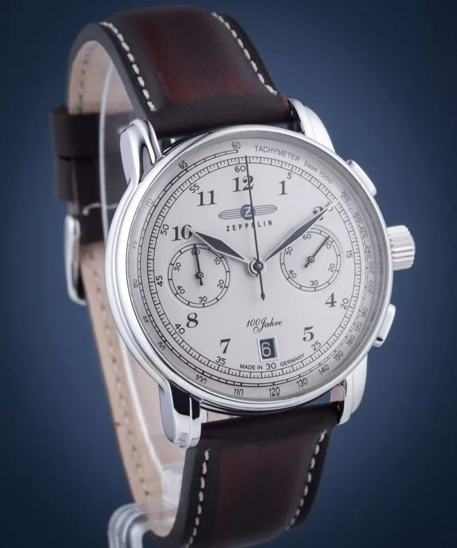Ρολόι Ανδρικά Zeppelin 100 Jahre Chronograph 7674-6