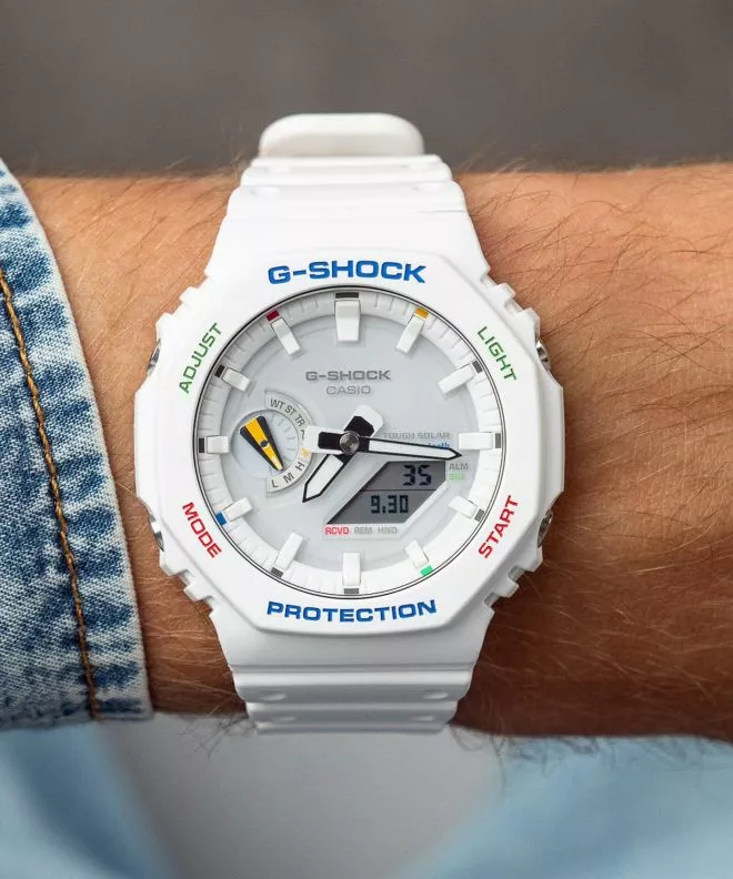 Ρολόι για Γυναίκες και Άνδρες Casio G-Shock Octagon Original Bluetooth Solar GA-B2100FC-7AER