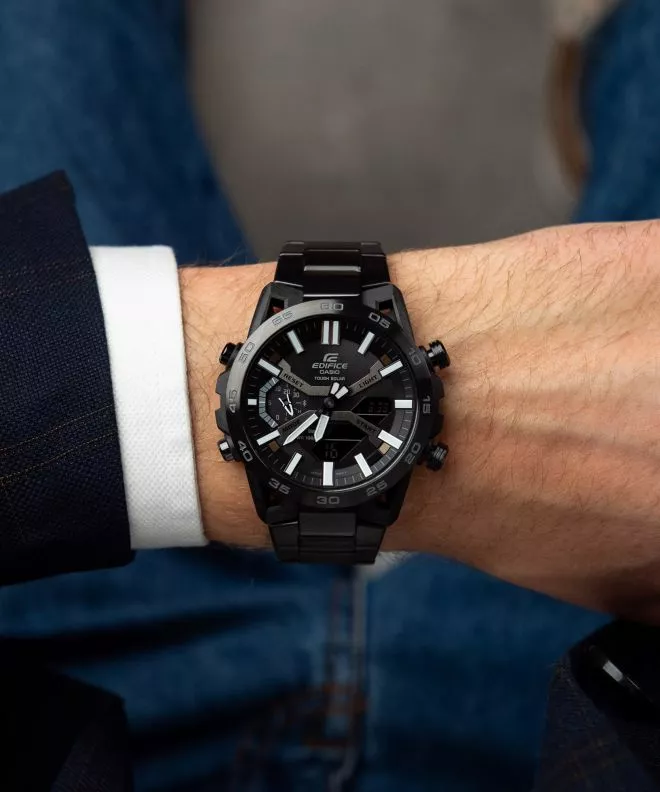 Ρολόι Ανδρικά Casio Edifice Bluetooth Sospensione Solar ECB-2000DC-1BEF