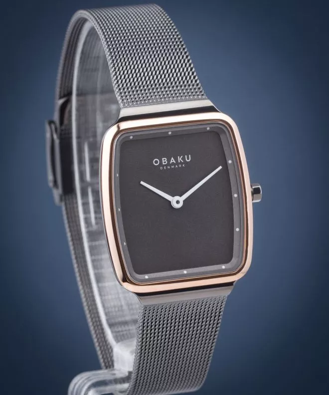Ρολόι Γυναικεία Obaku Tern Lille Onyx V267LXPUMU