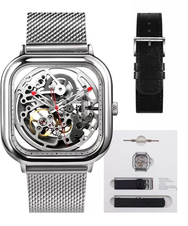 Ρολόι Ανδρικά Ciga Design Full Hollow Skeleton Automatic Z011-SISI-W3 (Z011-SISI-W13)