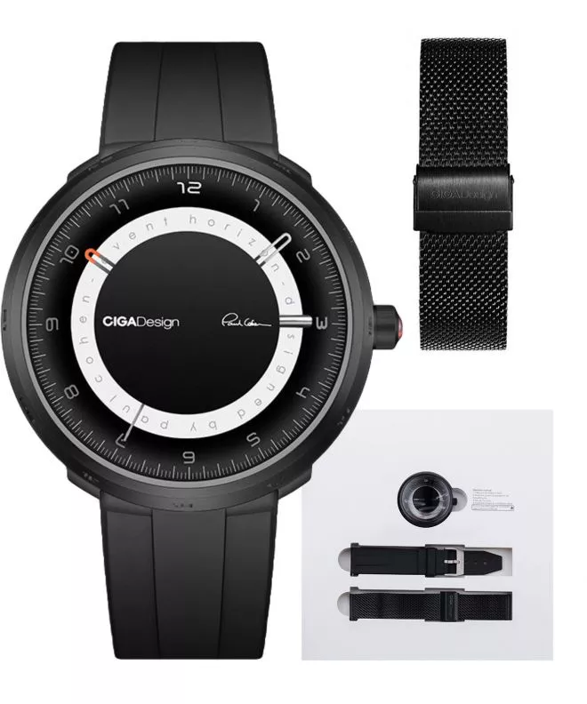 Ρολόι Ανδρικά Ciga Design Black Hole U011-BB02-W3B6B (U011-BB01-W3B6B)