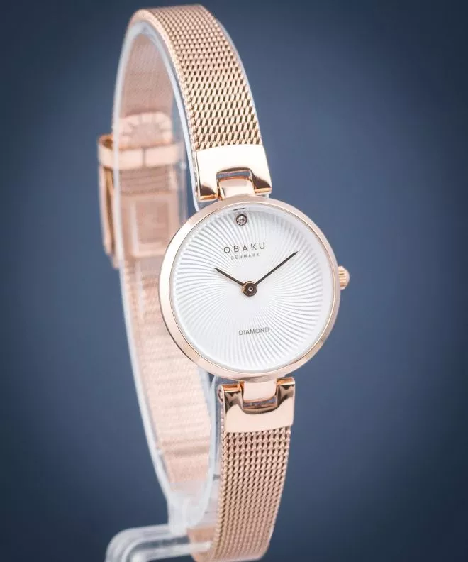 Ρολόι Γυναικεία Obaku Diamant Petite Rose V256SXVIMV