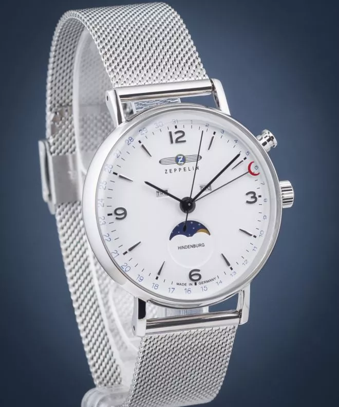 Ρολόι Ανδρικά Zeppelin LZ129 Hindenburg Moonphase 8076M-1