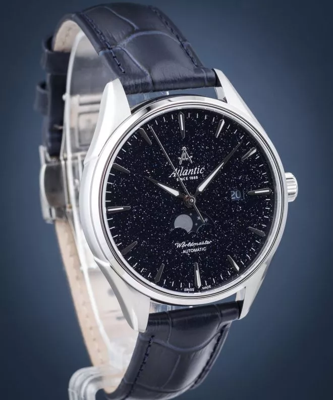 Ρολόι Ανδρικά Atlantic Worldmaster Nightsky Moonphase Automatic 52783.41.91