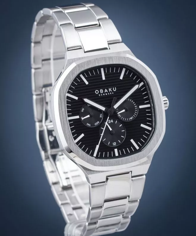 Ρολόι Ανδρικά Obaku ILD Blacksteel V275GMCBSC