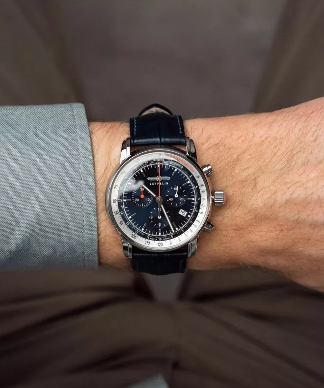 Ρολόι Ανδρικά Zeppelin LZ14 Marine Chronograph 8888-3