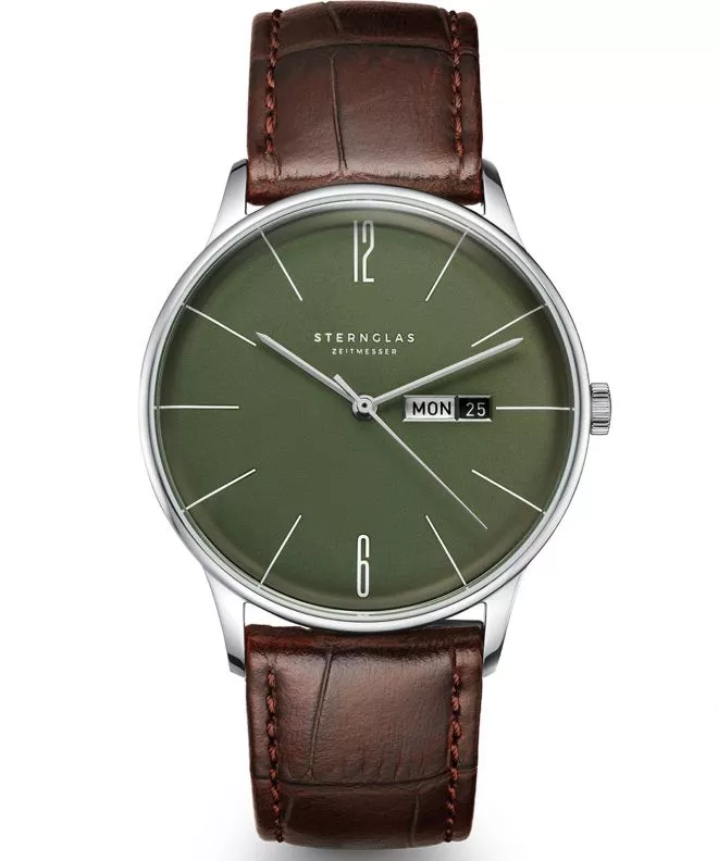 Ρολόι Ανδρικά Sternglas Berlin Olive Green S01-BE08-HE05
