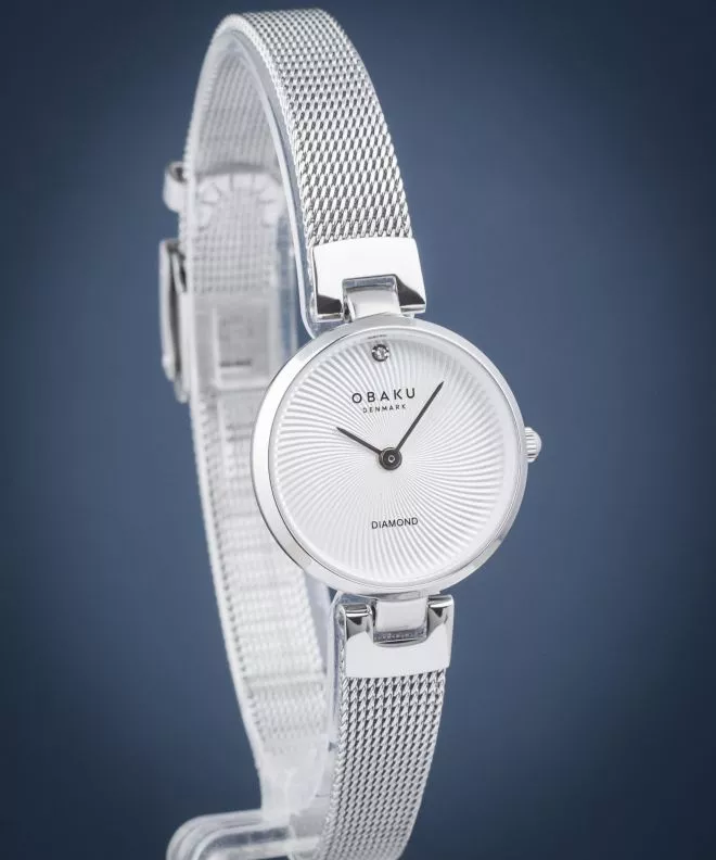 Ρολόι Γυναικεία Obaku Diamant Petite Steel V256SXCIMC