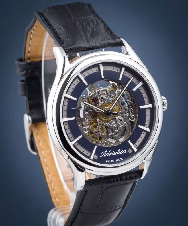 Ρολόι Ανδρικά Adriatica Automatic Skeleton SET A8328.5215SA