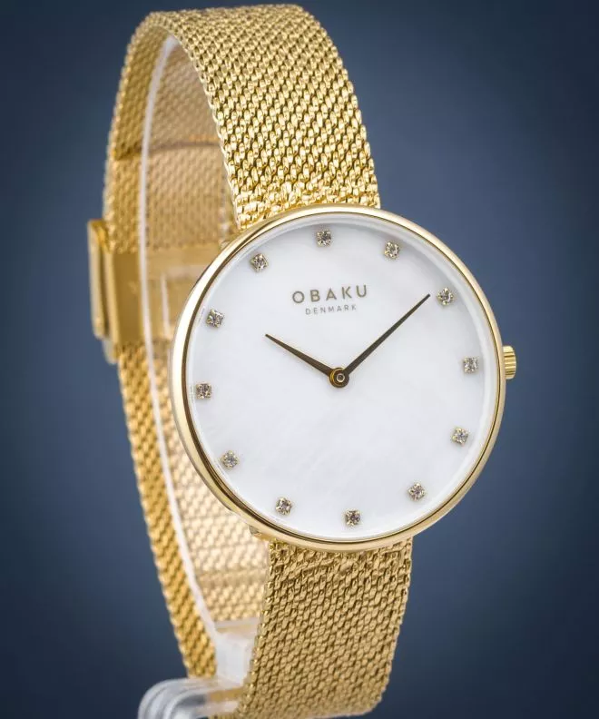 Ρολόι Γυναικεία Obaku Glans Golds V288LXGWHG